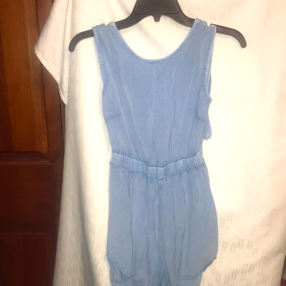 Rayon Denim Romper!